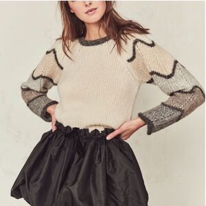 LoveShackFancy Aspyn Alpaca Pullover Large